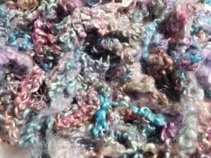 Teal Treat – Hand-Dyed Teeswater Fleece/Locks