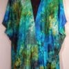 “Southwest Jewels” Hand-Dyed Silk Cocoon Jacket
