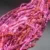 “Pink Prism” Silky Teeswater Curls Handspun Yarn