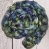 Hand-Dyed Tussah Silk Top ~ Estuary
