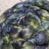 Hand-Dyed Tussah Silk Top ~ Estuary