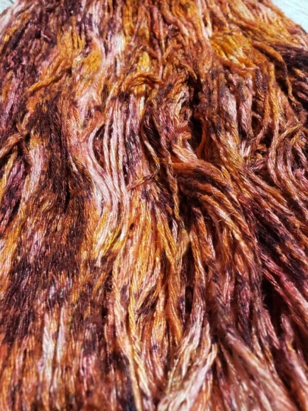 Russet Spice ~ “Hameshaa” Pure Eri Silk Yarn