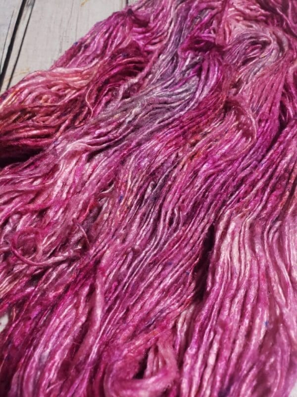 French Rose~ “Indira” DK Mulberry Silk Yarn