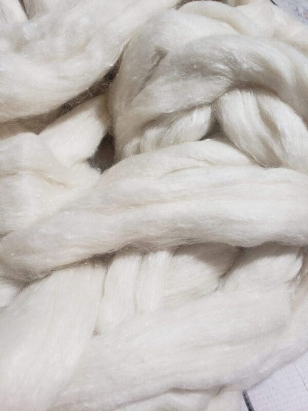 “Newport Tweed” Undyed Custom Fiber Blend