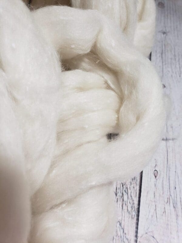 “Newport Tweed” Undyed Custom Fiber Blend