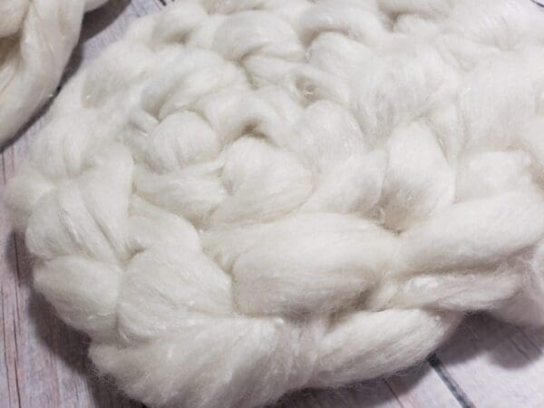 “Newport Tweed” Undyed Custom Fiber Blend