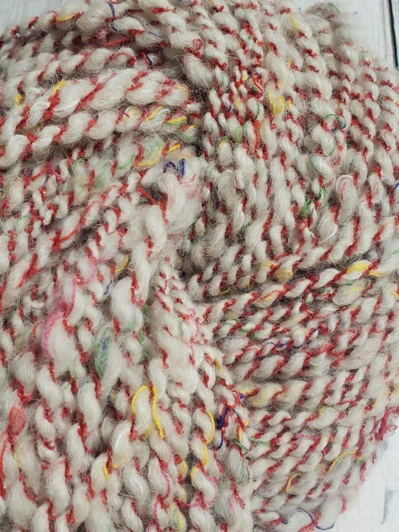 “Folkwear” Hand-Spun Alpaca/Wool Art Yarn