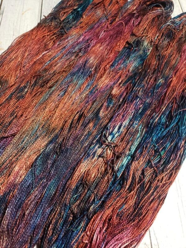Maple Starlight ~ “Lotus Silk” Luxury Fine Silk Yarn