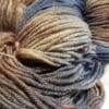 Smokey Flannel ~ Lotus Hand-Dyed Merino/Silk Luxury Fingering