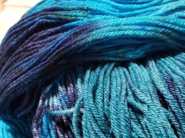 Mariana ~ Lotus Hand-Dyed Merino/Silk Luxury Fingering