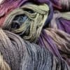 Purple Kale ~ Lotus Hand-Dyed Merino/Silk Luxury Fingering