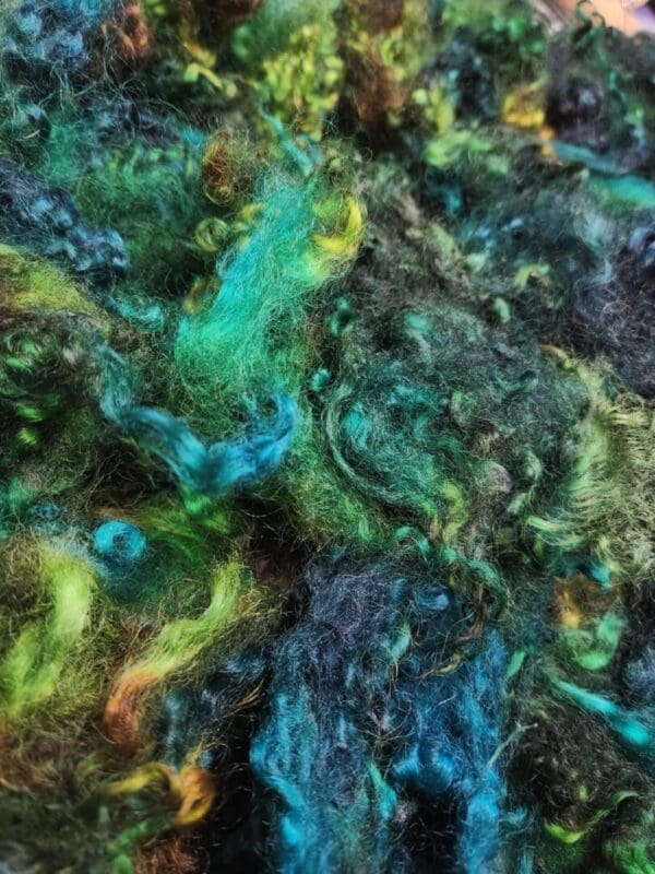 Mineral Springs - Hand-Dyed Teeswater Fleece/Locks