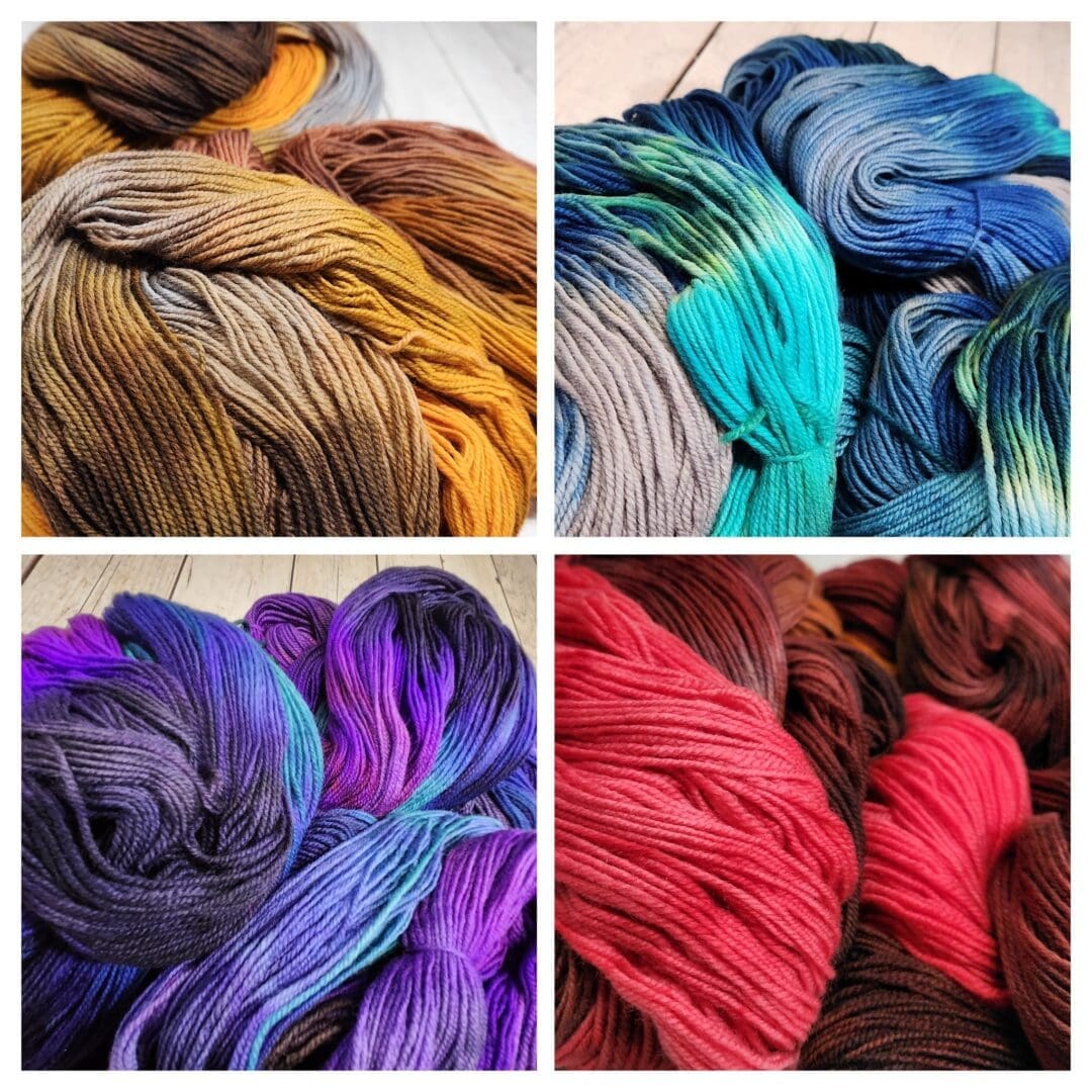 Lotus Shaniko™ Fine Wool Hand-Dyed Colorscapes Fingering