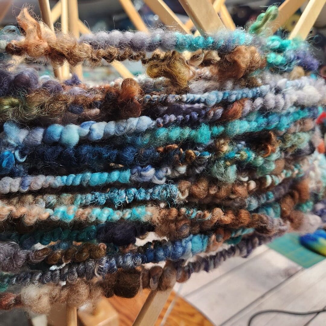 An "Artful" Spin-up of our Stormy Sea Fiber MashUp!