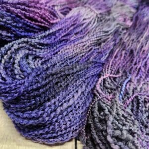 Hand-Dyed Luxury Wool Knitting and Weaving Yarns