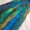 "Ocean Shimmer" LanaSilk™ Hand-Dyed 4-ply-wt Polwarth/Tussah Silk - Image 5