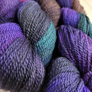 "Ode to Ellen" LanaSilk™ Hand-Dyed 4-ply-wt Polwarth/Tussah Silk