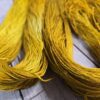 "Goldenrod"~ Lotus Linen™ Hand-Dyed 3-Ply Yarn - Image 4
