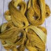 "Goldenrod"~ Lotus Linen™ Hand-Dyed 3-Ply Yarn