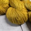 "Goldenrod"~ Lotus Linen™ Hand-Dyed 3-Ply Yarn - Image 2
