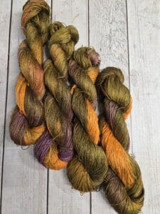 Lotus Linen™ Hand-Dyed 3-Ply Yarn