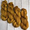 "Antique Gold" LanaSilk™ Hand-Dyed 4-ply-wt Polwarth/Tussah Silk - Image 2