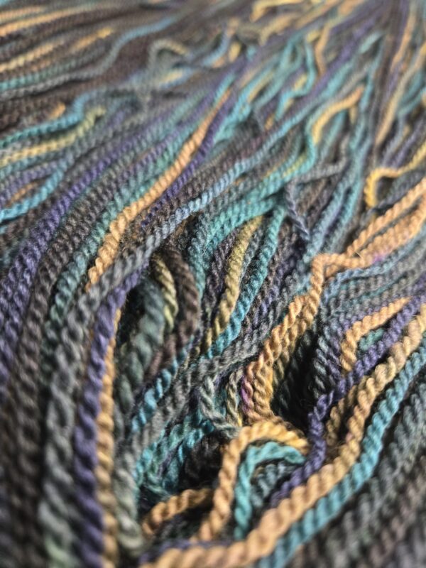 "Creekside" LanaSilk™ Hand-Dyed 4-ply-wt Polwarth/Tussah Silk - Image 5