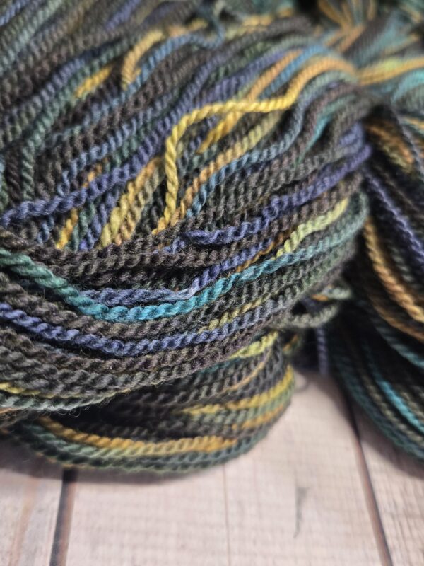 "Creekside" LanaSilk™ Hand-Dyed 4-ply-wt Polwarth/Tussah Silk - Image 3