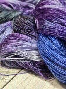 Lotus Tencel Hand-Painted Lyocell Fingering Yarn