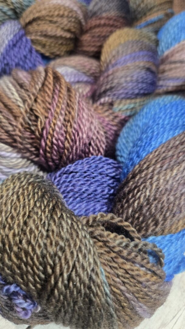 "Flannel & Fig" LanaSilk™ Hand-Dyed 4-ply-wt Polwarth/Tussah Silk - Image 2